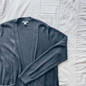 Old Navy Charcoal Grey Knit Cardigan